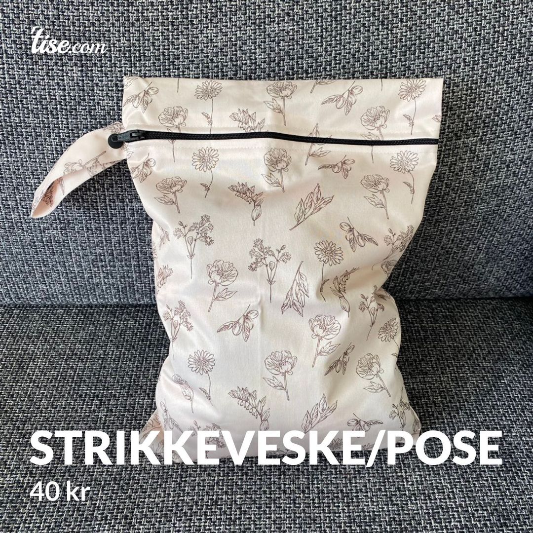 Strikkeveske/pose