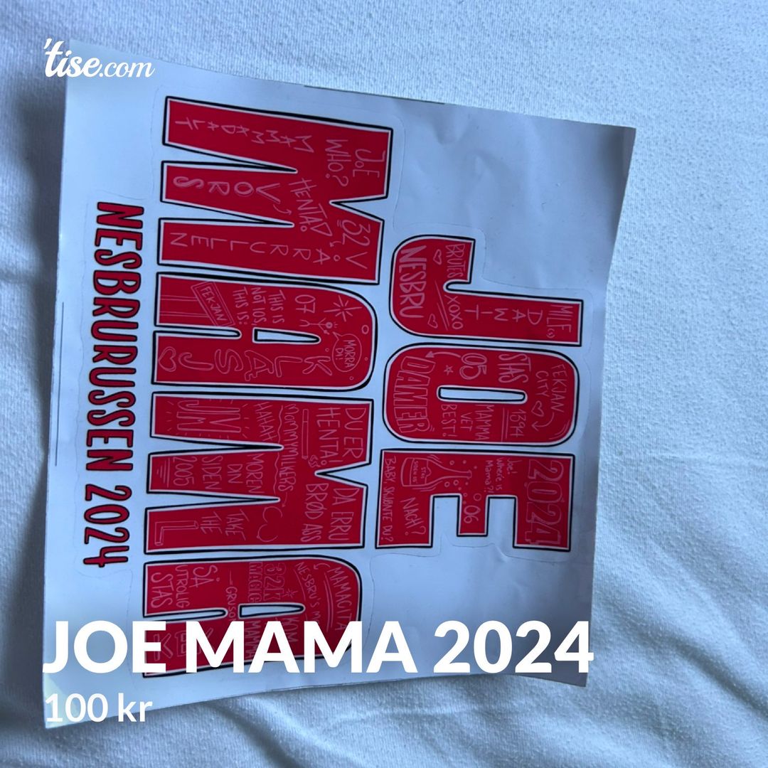 Joe mama 2024