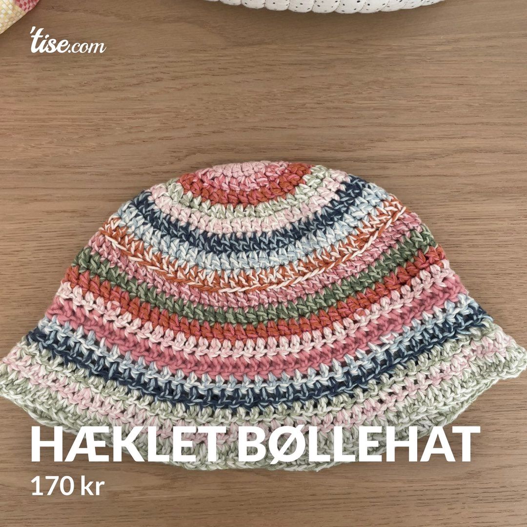 Hæklet bøllehat