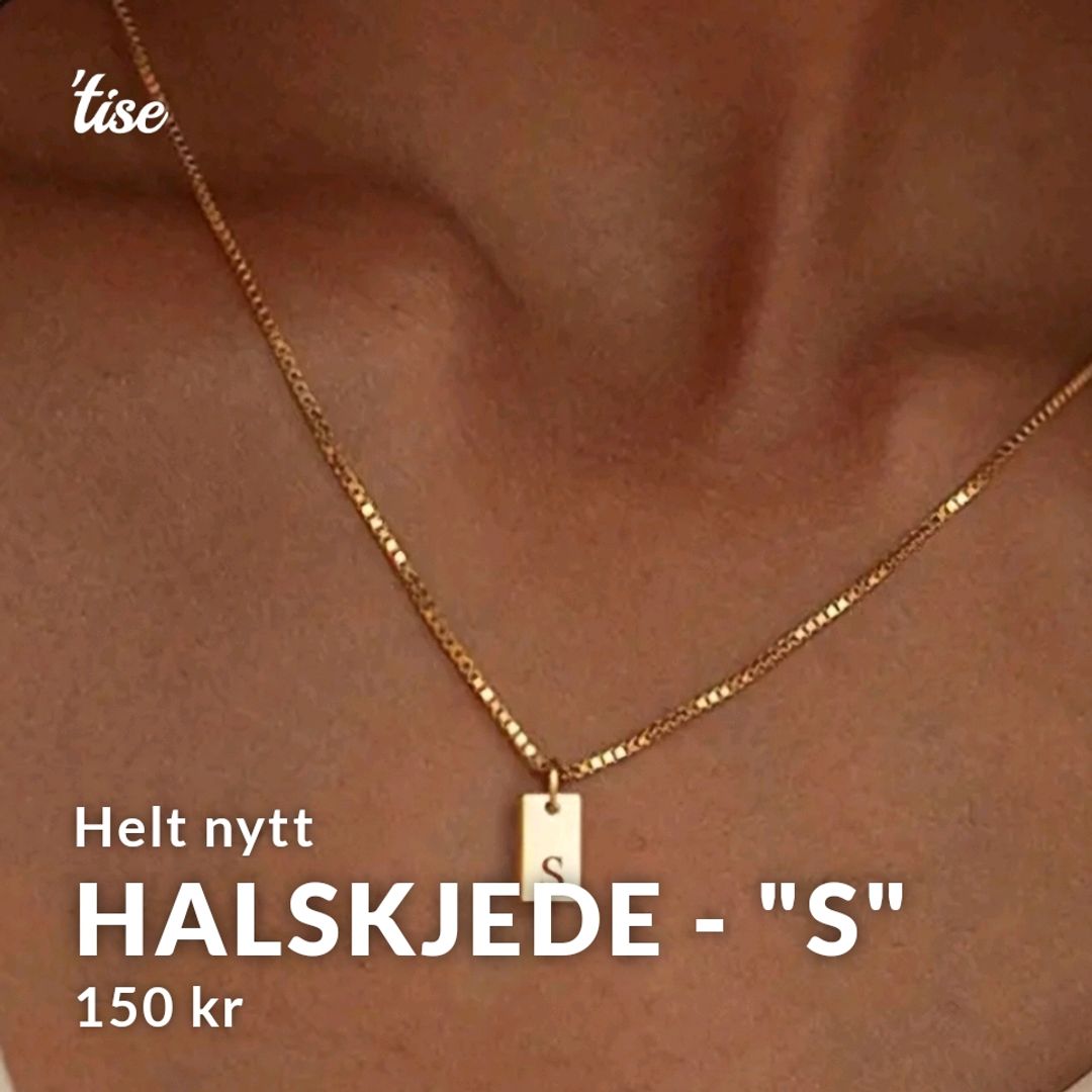 Halskjede - "S"