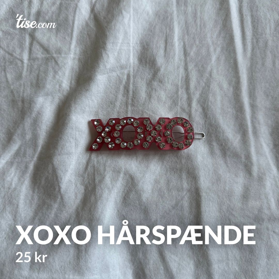 XOXO hårspænde