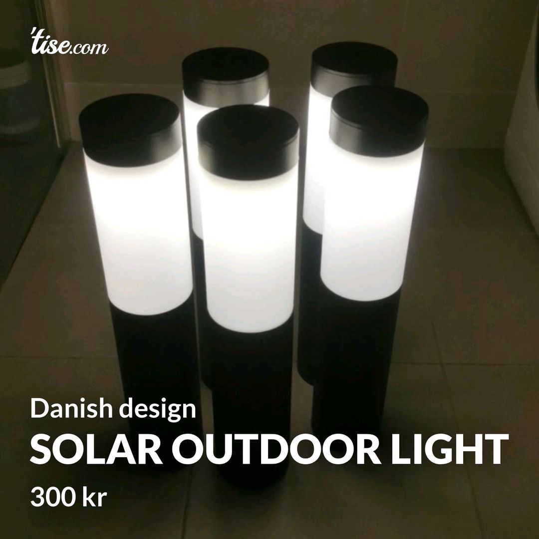 Solar Outdoor Light