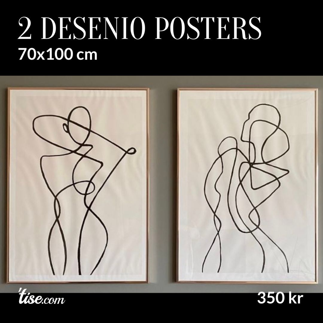 2 Desenio Posters