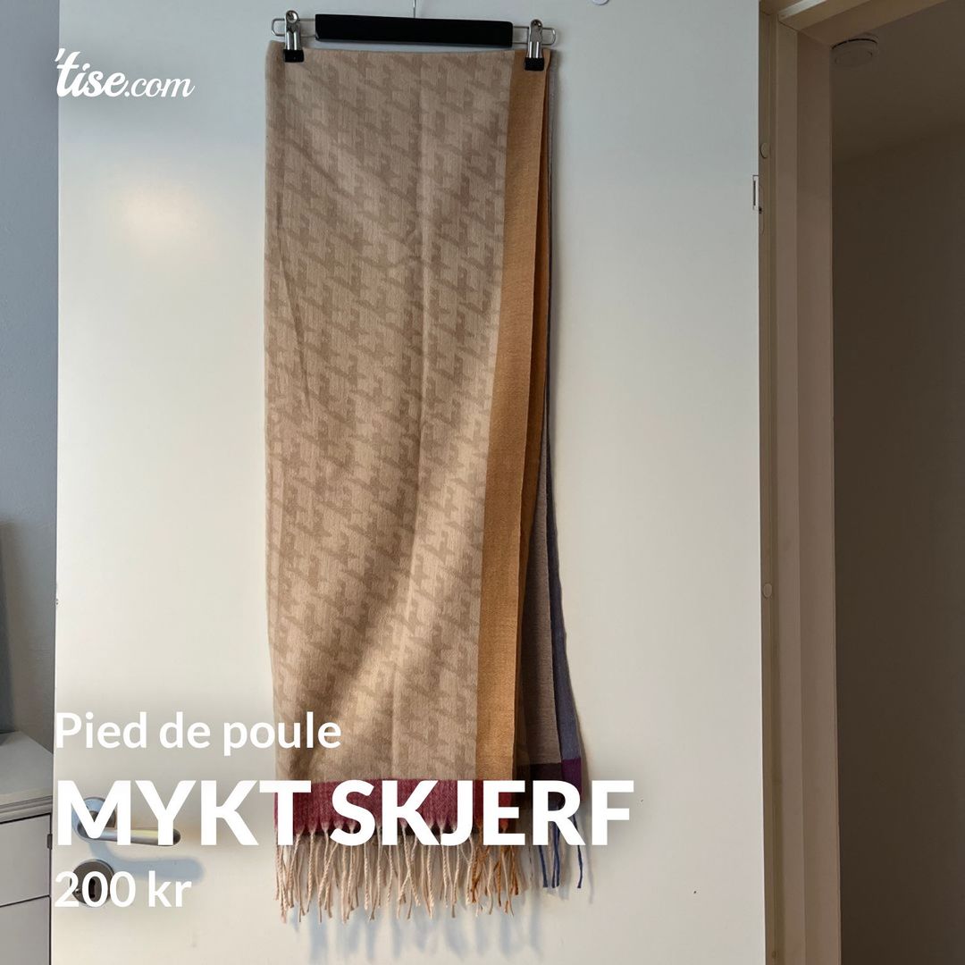 Mykt skjerf