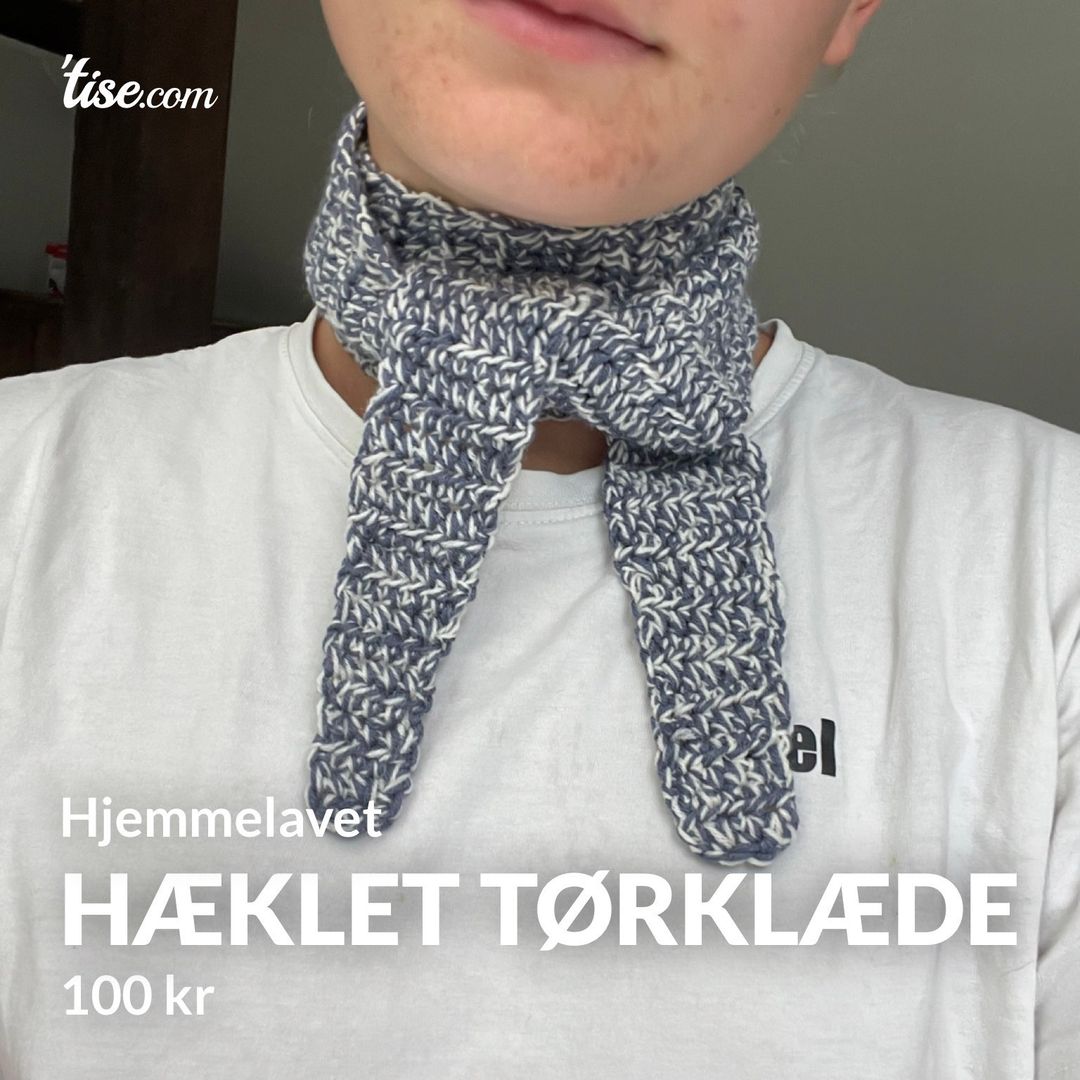 Hæklet tørklæde