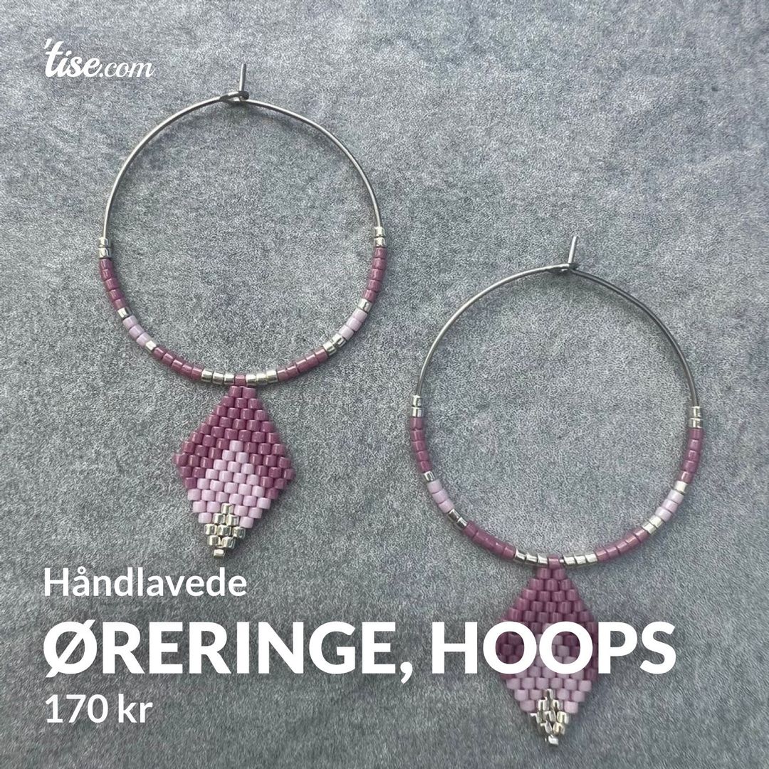 Øreringe, hoops