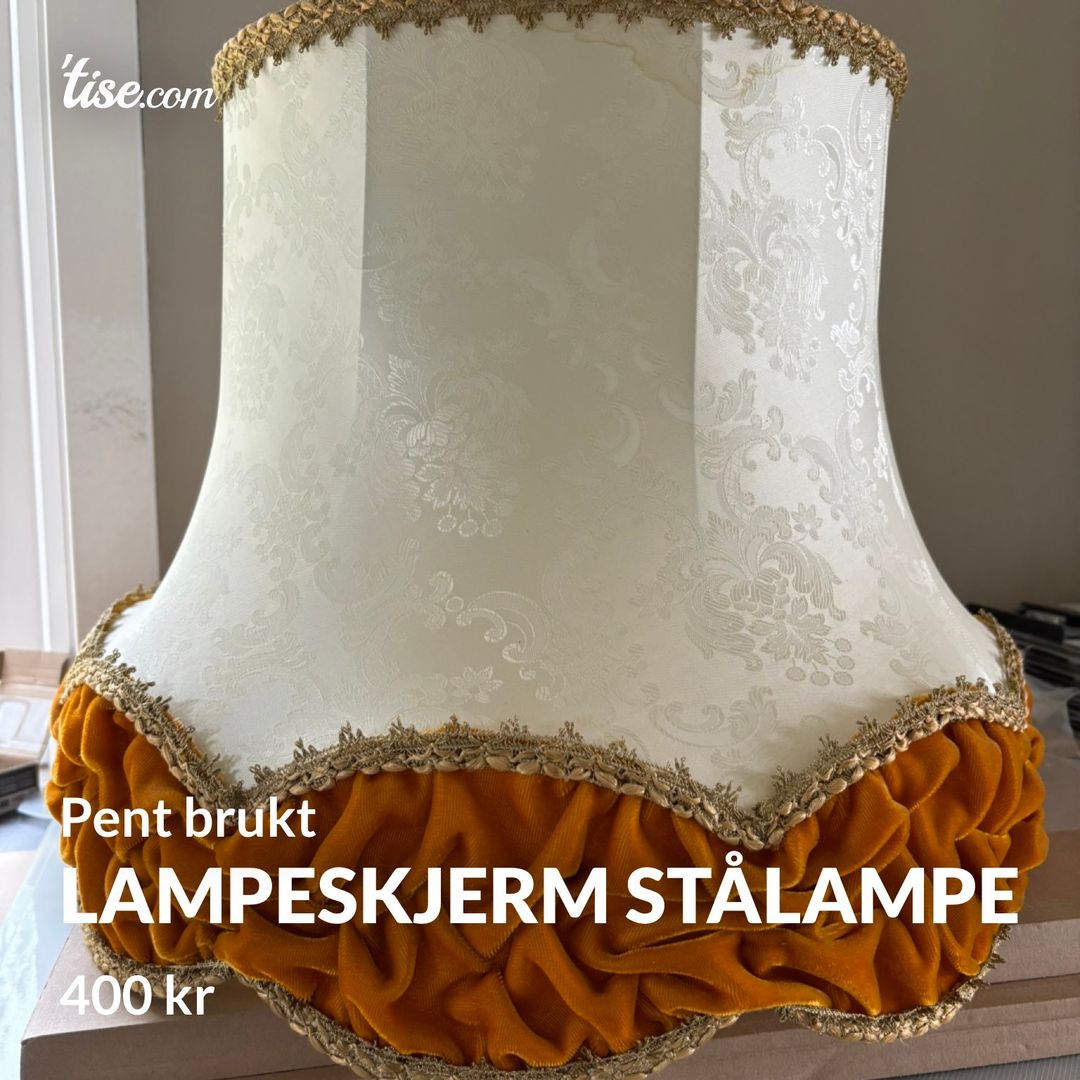 Lampeskjerm stålampe