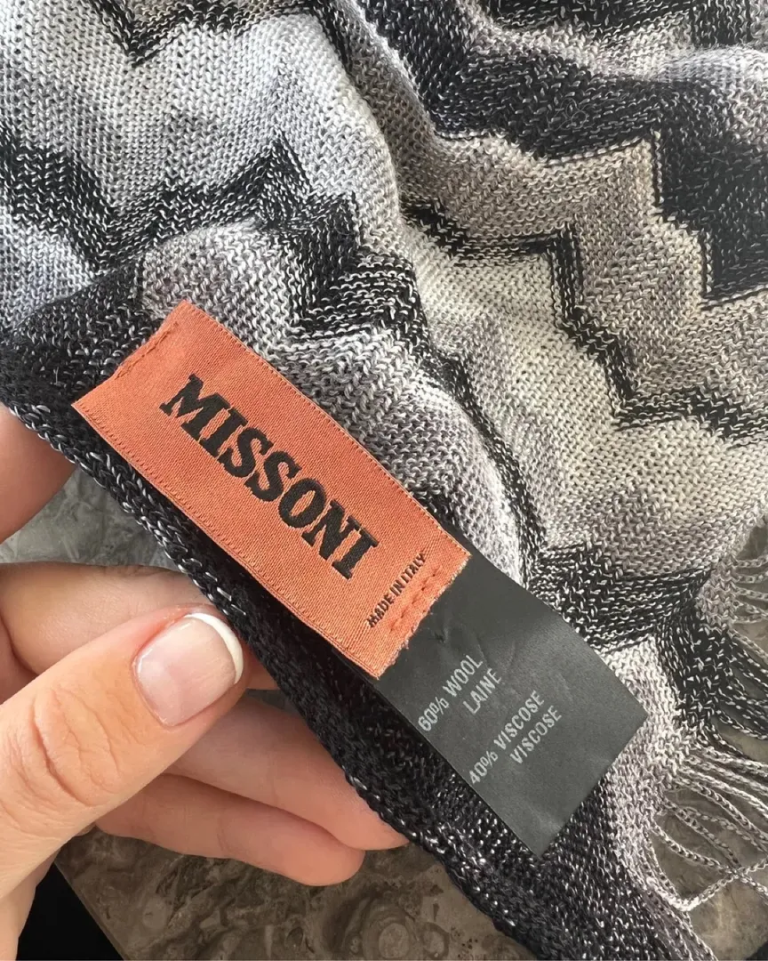 Missoni tørklæde