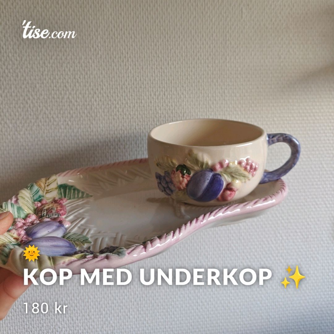 Kop Med Underkop ✨