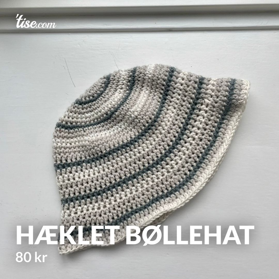 Hæklet bøllehat