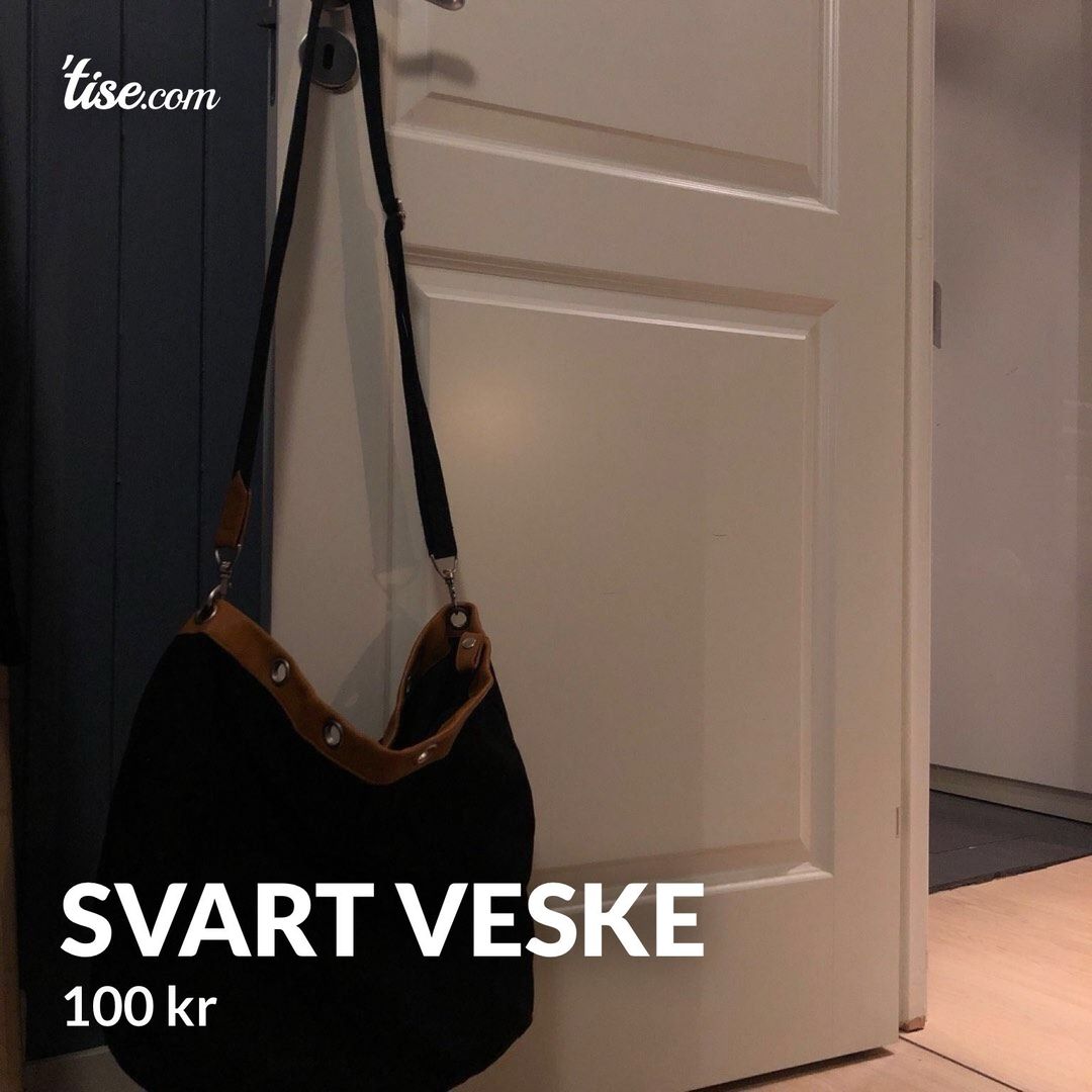 Svart veske