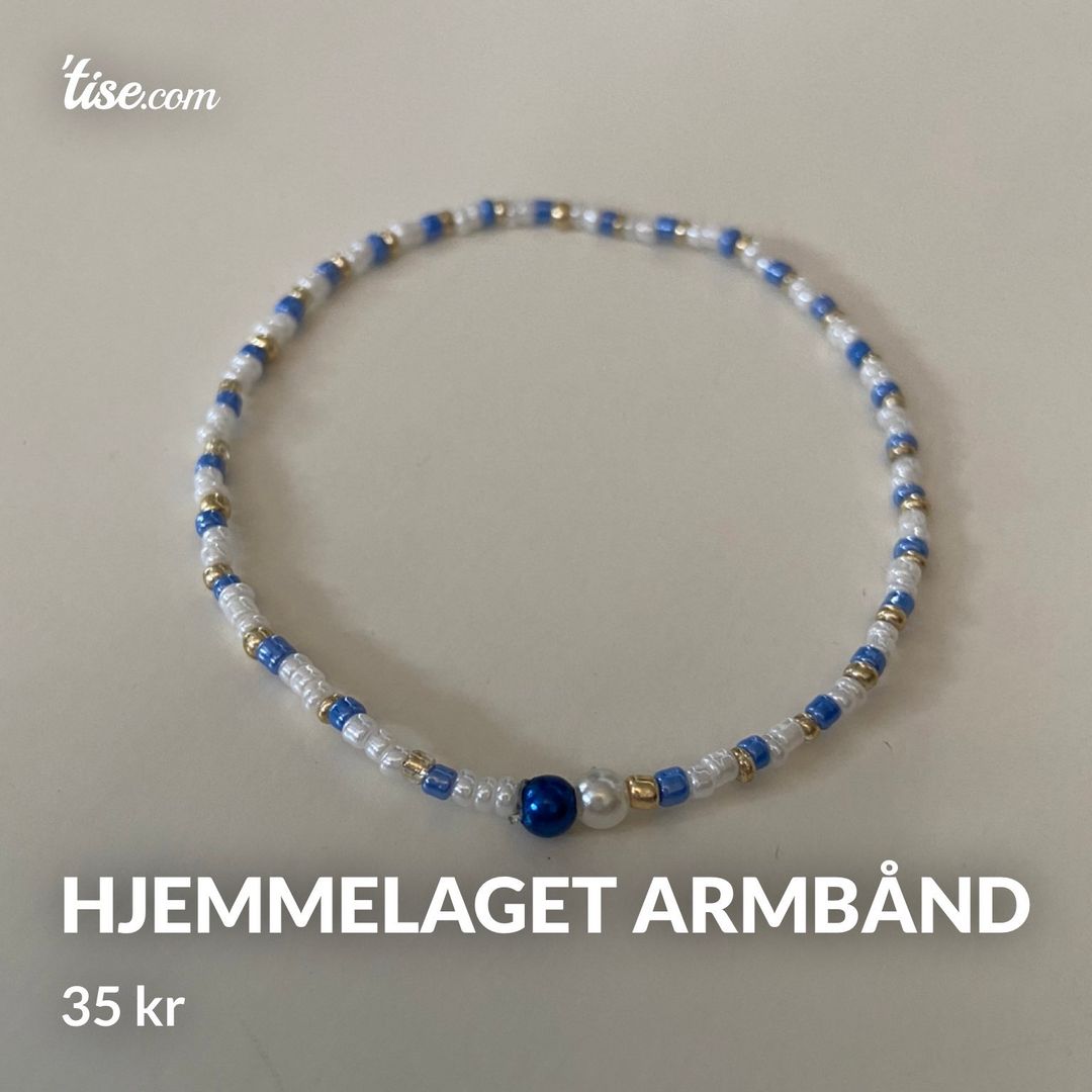 Hjemmelaget armbånd