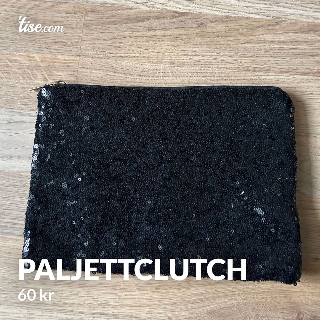 Paljettclutch