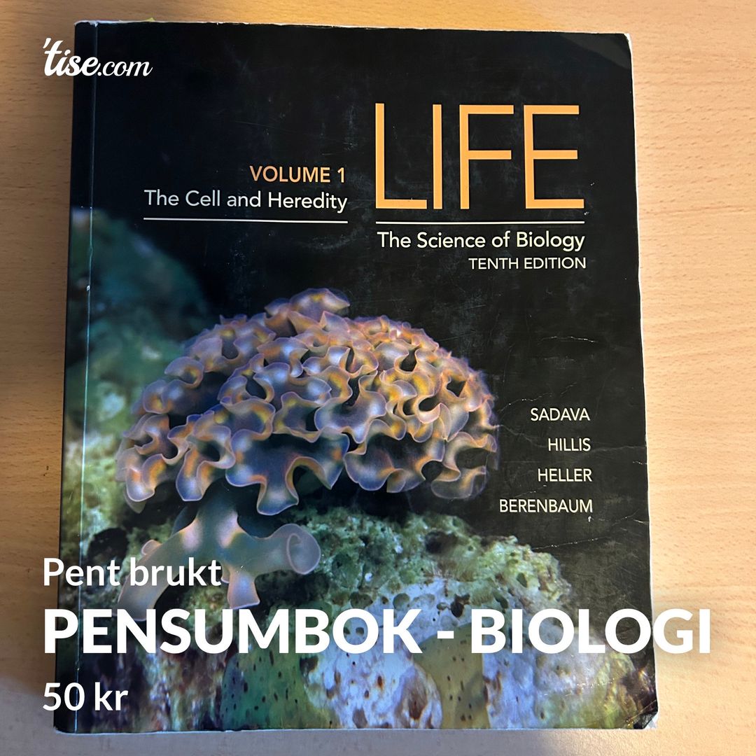 Pensumbok - Biologi