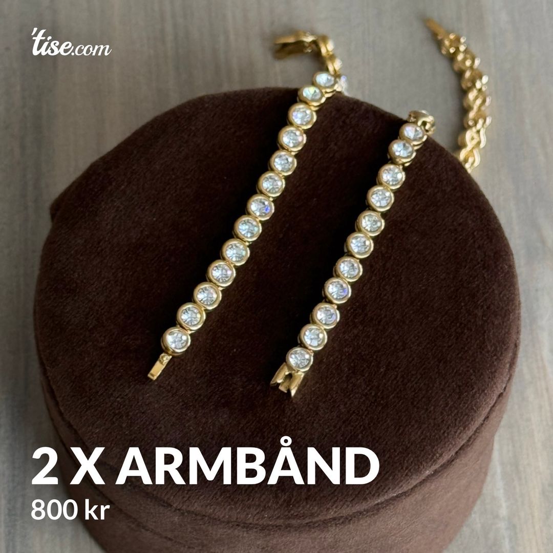 2 x Armbånd