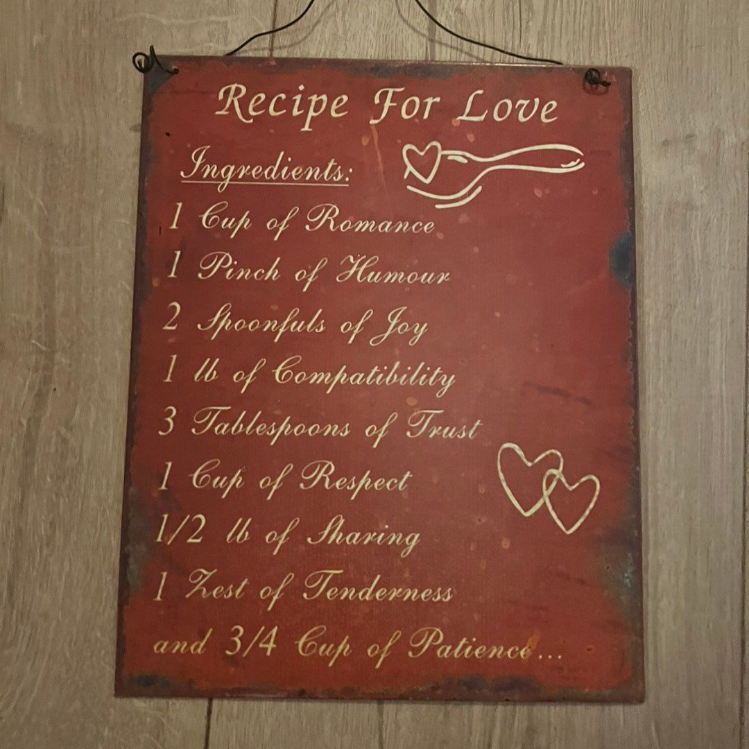 Recipe for love