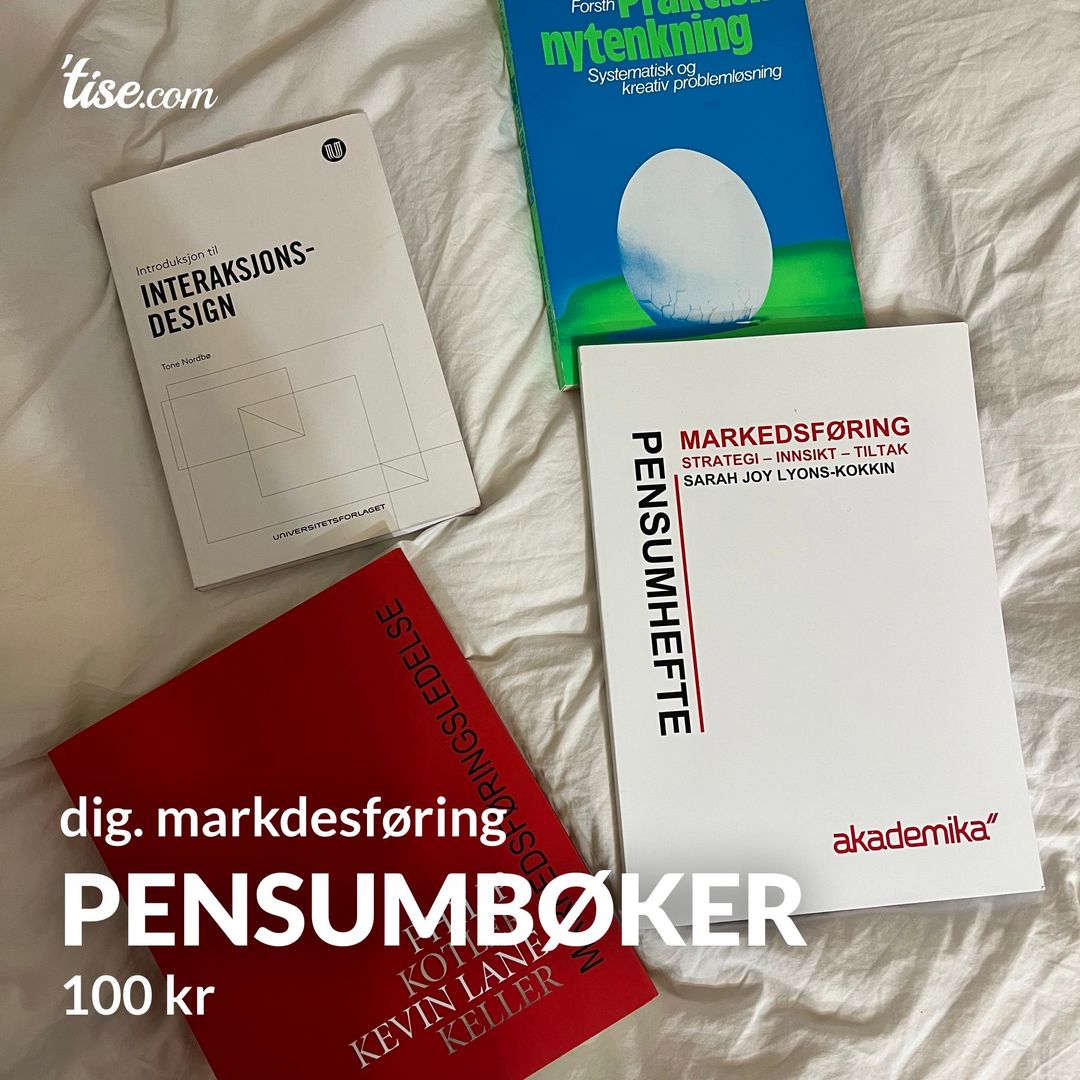 pensumbøker