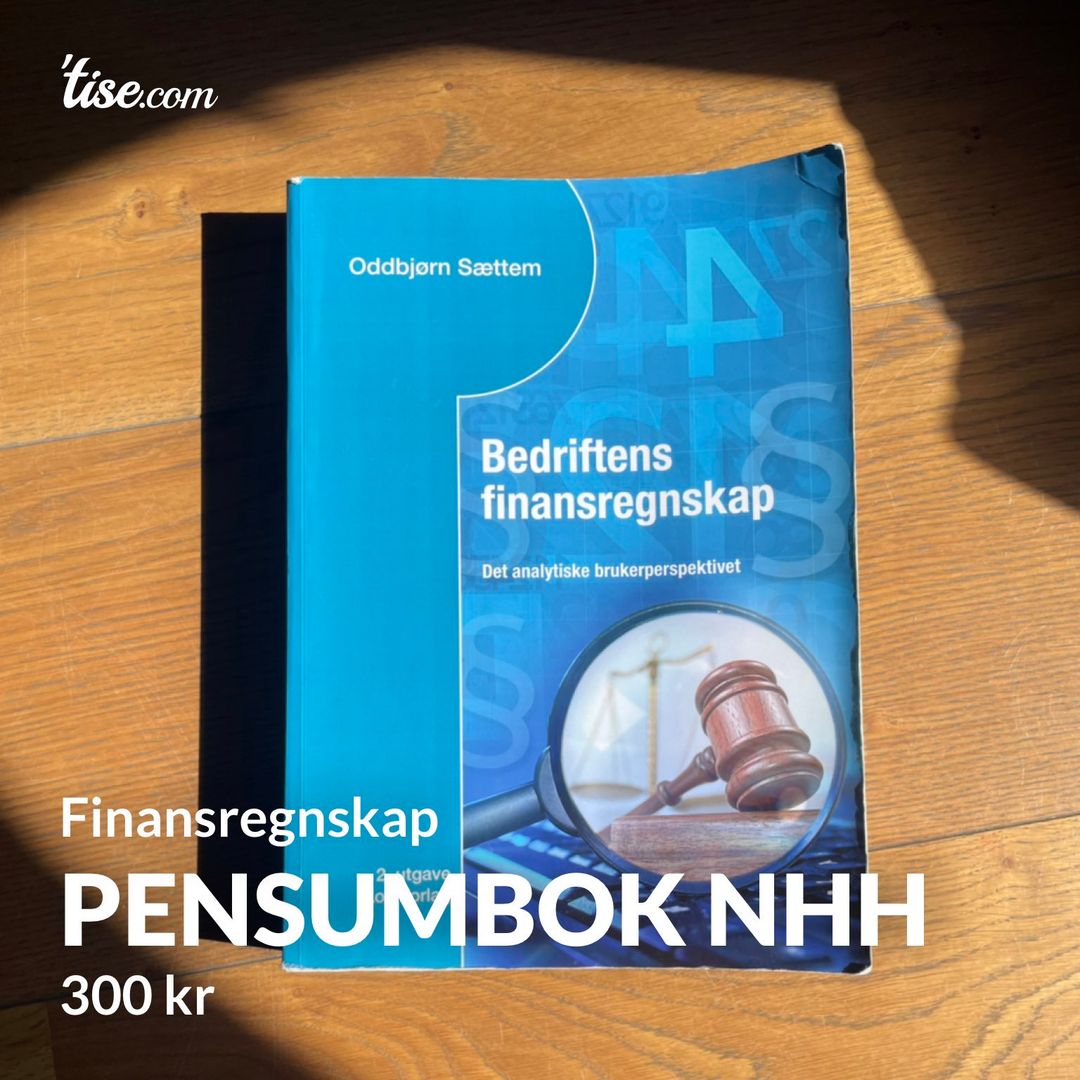 Pensumbok NHH