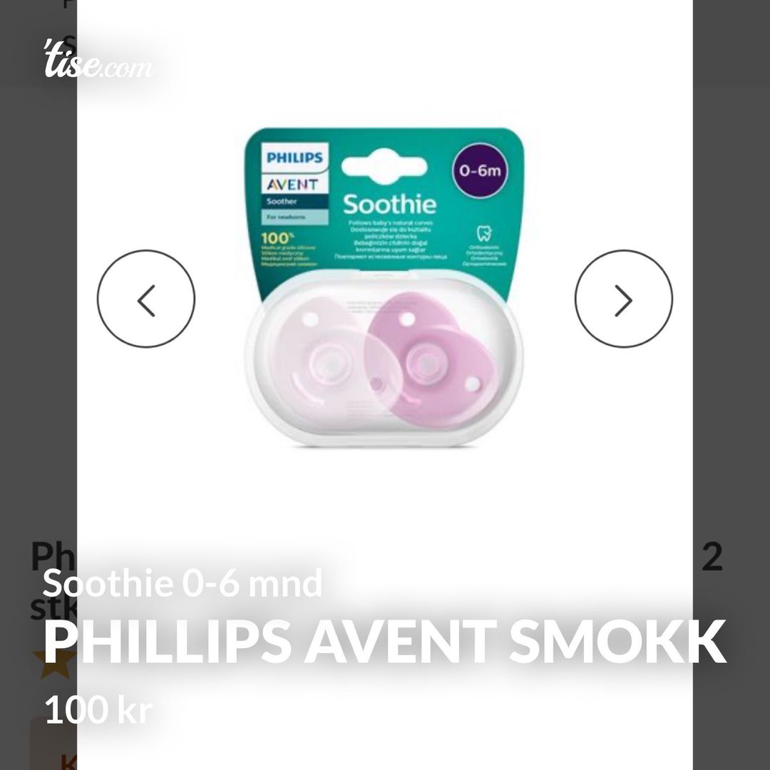 Phillips avent smokk