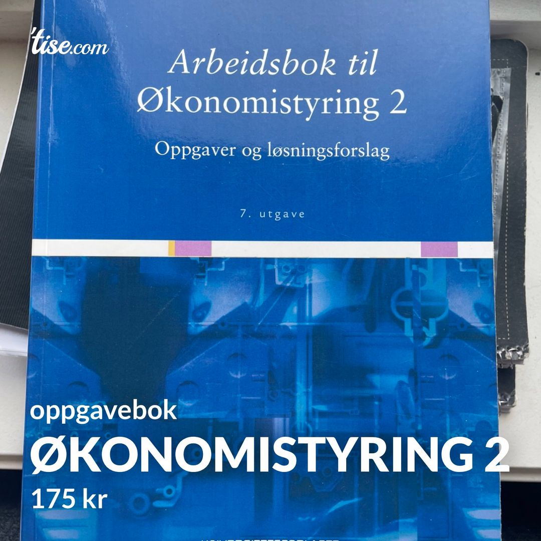 økonomistyring 2