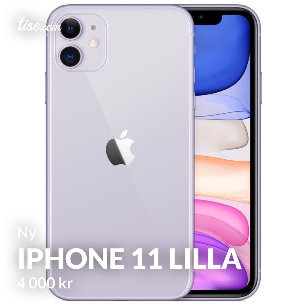 iPhone 11 lilla