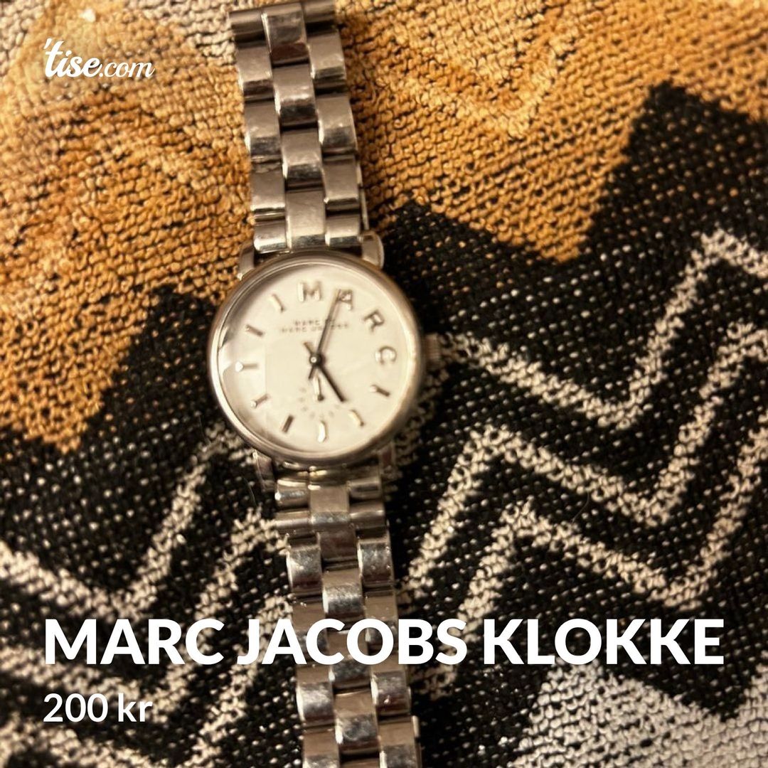 Marc Jacobs klokke