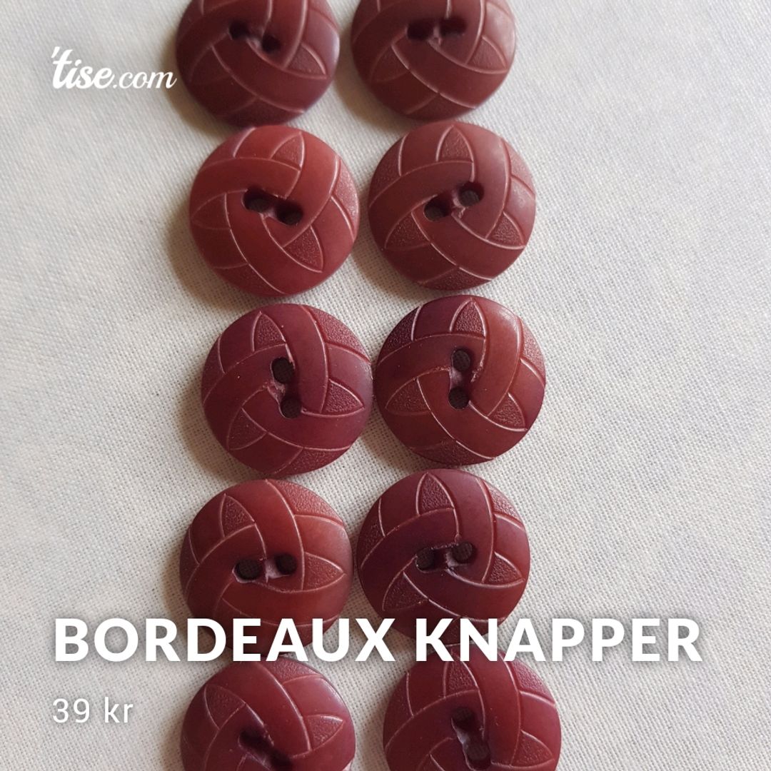 Bordeaux Knapper