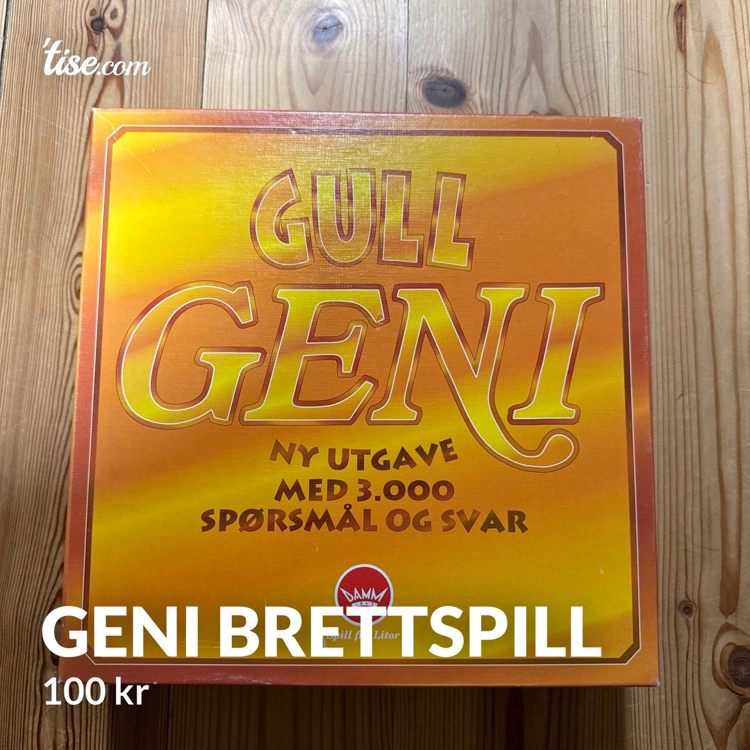 Geni brettspill