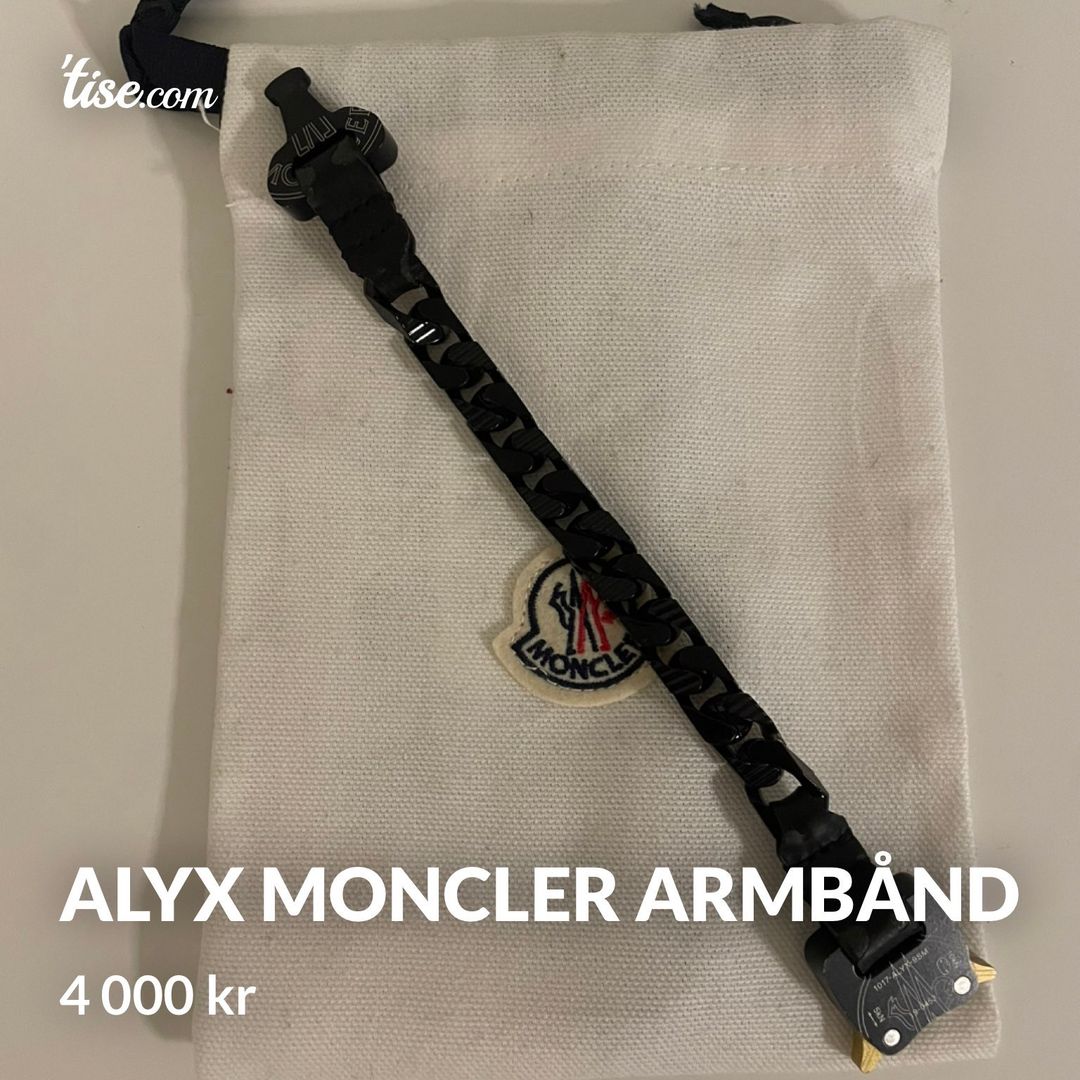 Alyx moncler armbånd