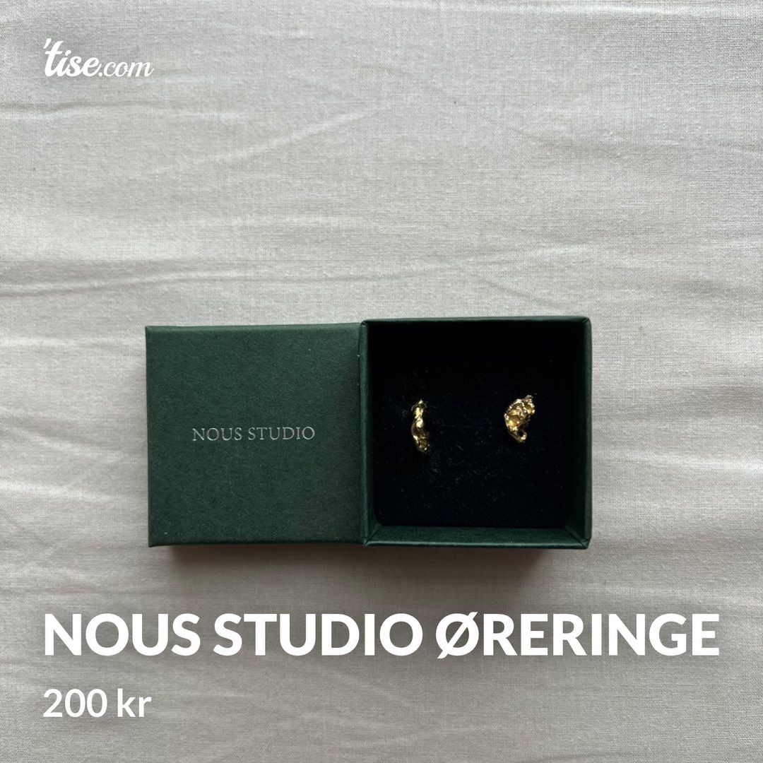 Nous Studio øreringe