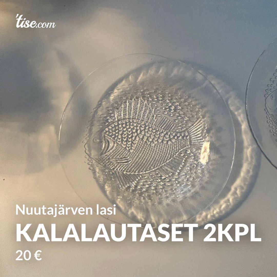 Kalalautaset 2kpl