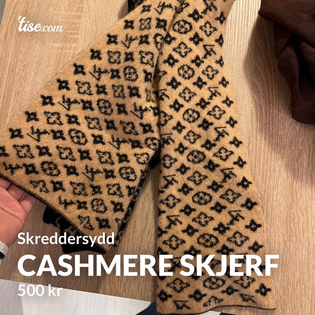 Cashmere skjerf