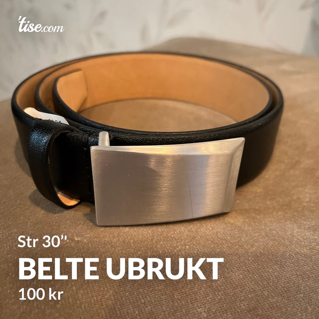 Belte UBRUKT