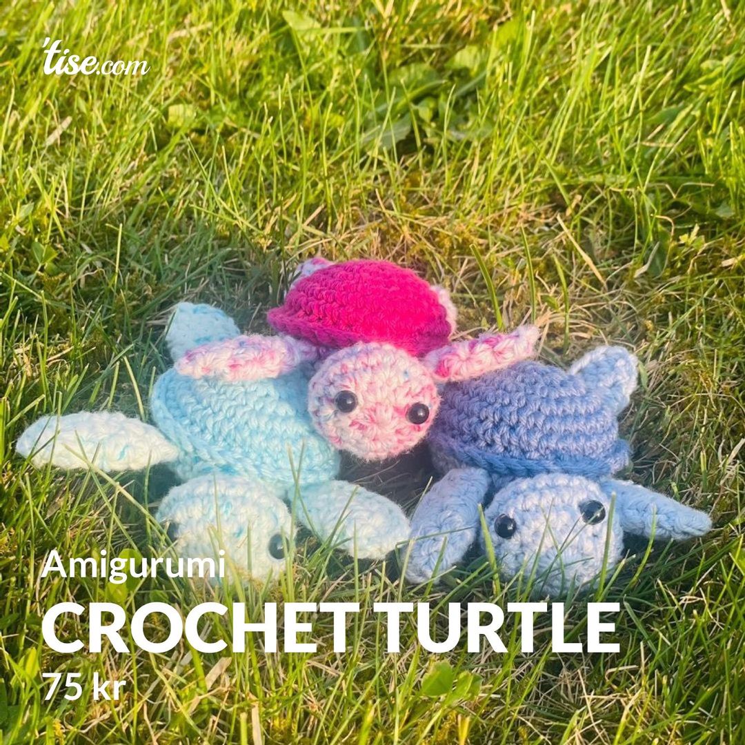 Crochet turtle