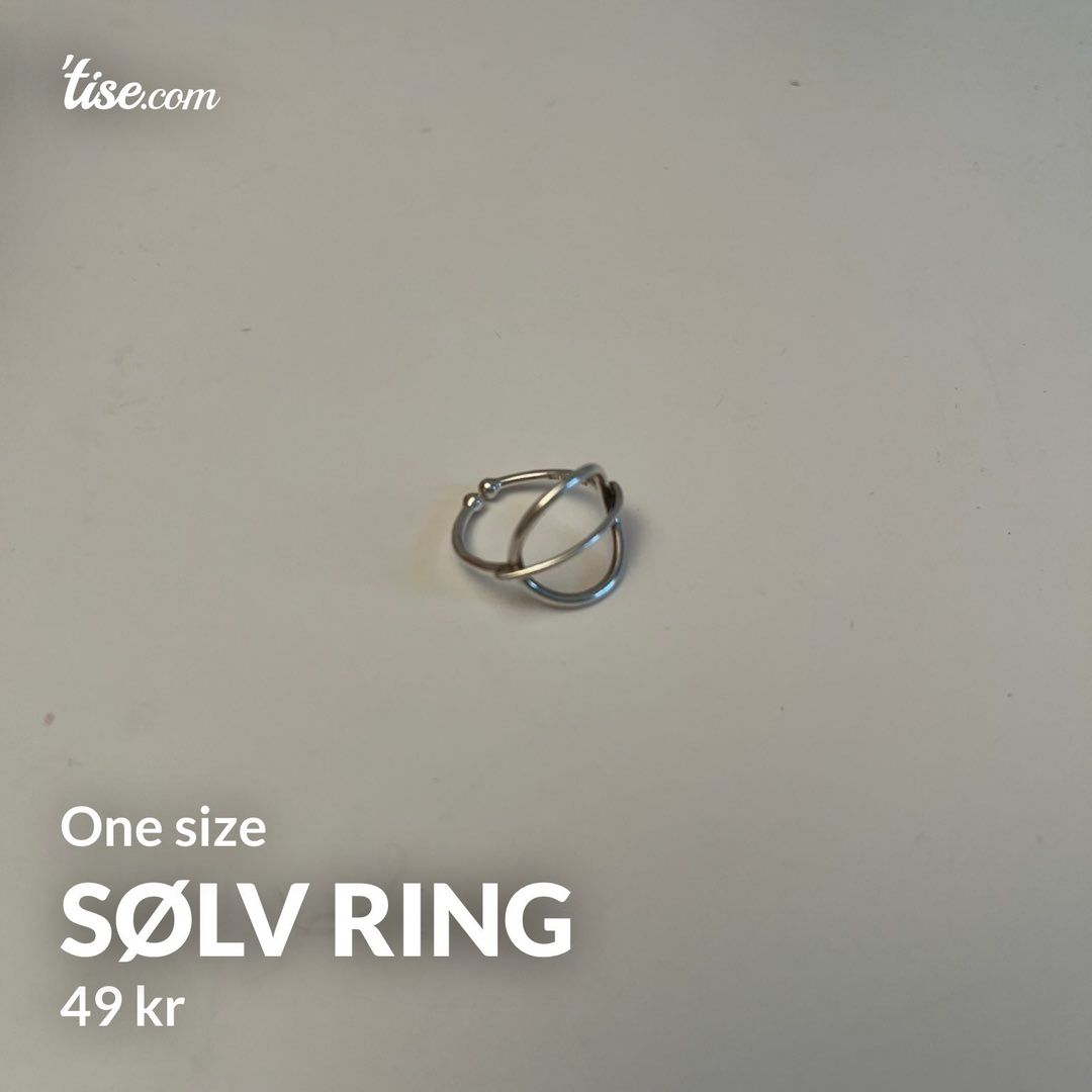 Sølv ring