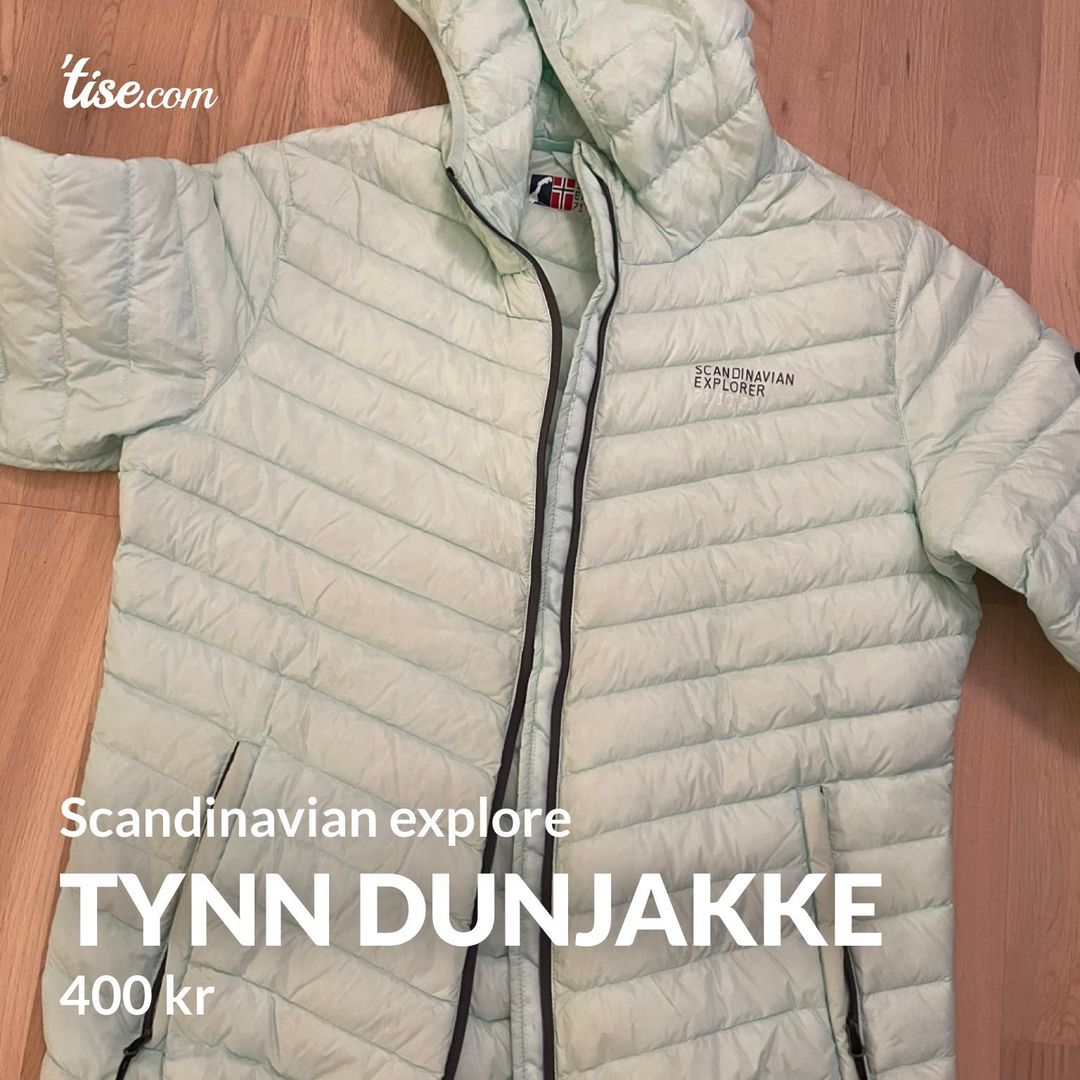 Tynn dunjakke