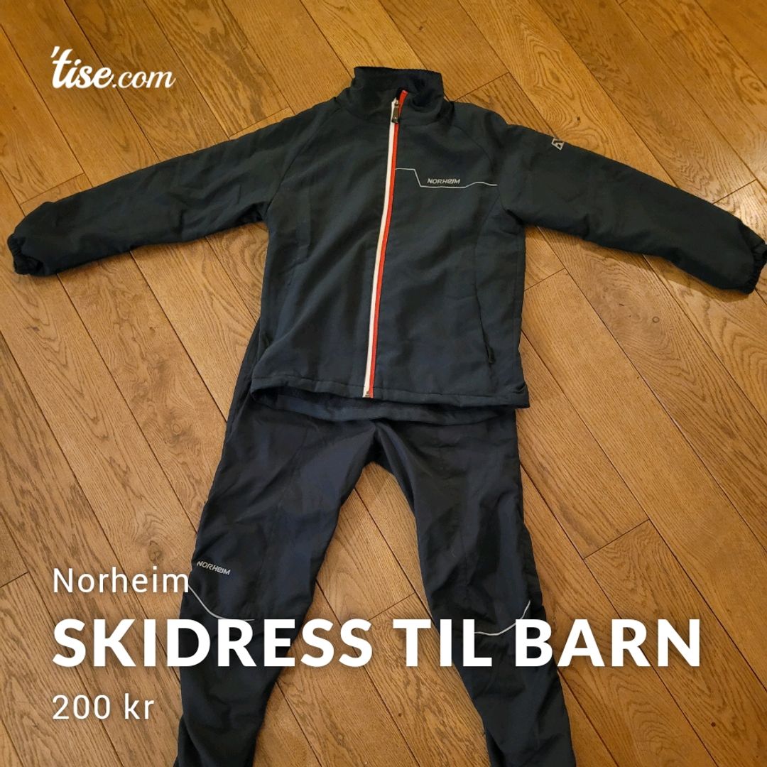 Skidress til barn