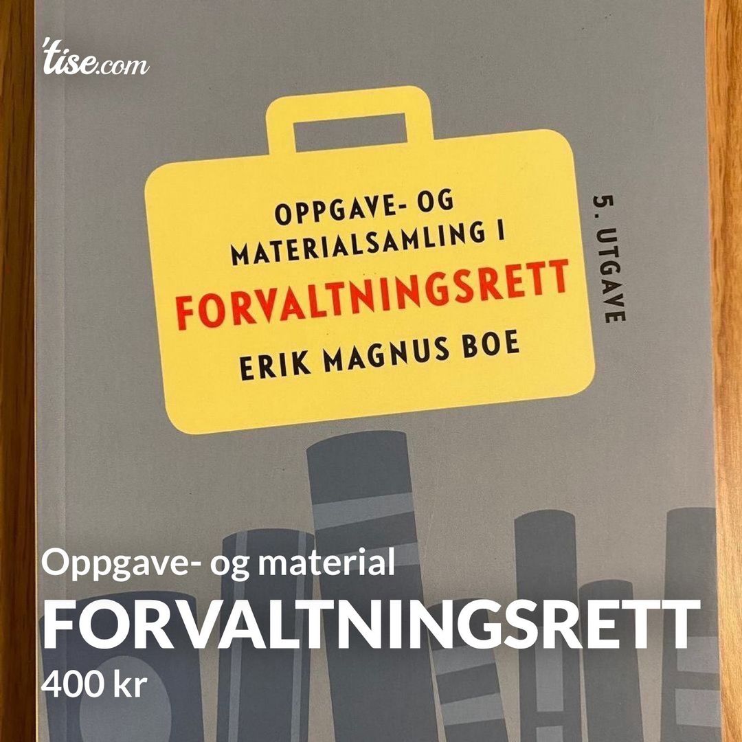 Forvaltningsrett