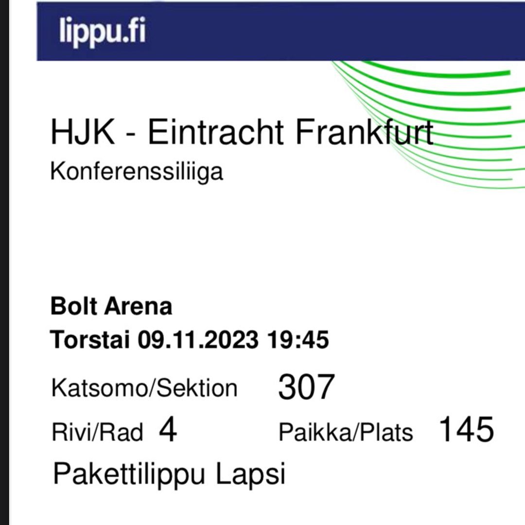 hjk-frankfurt liput