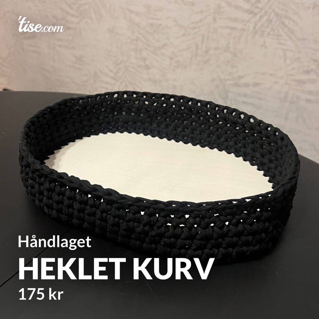 Heklet kurv