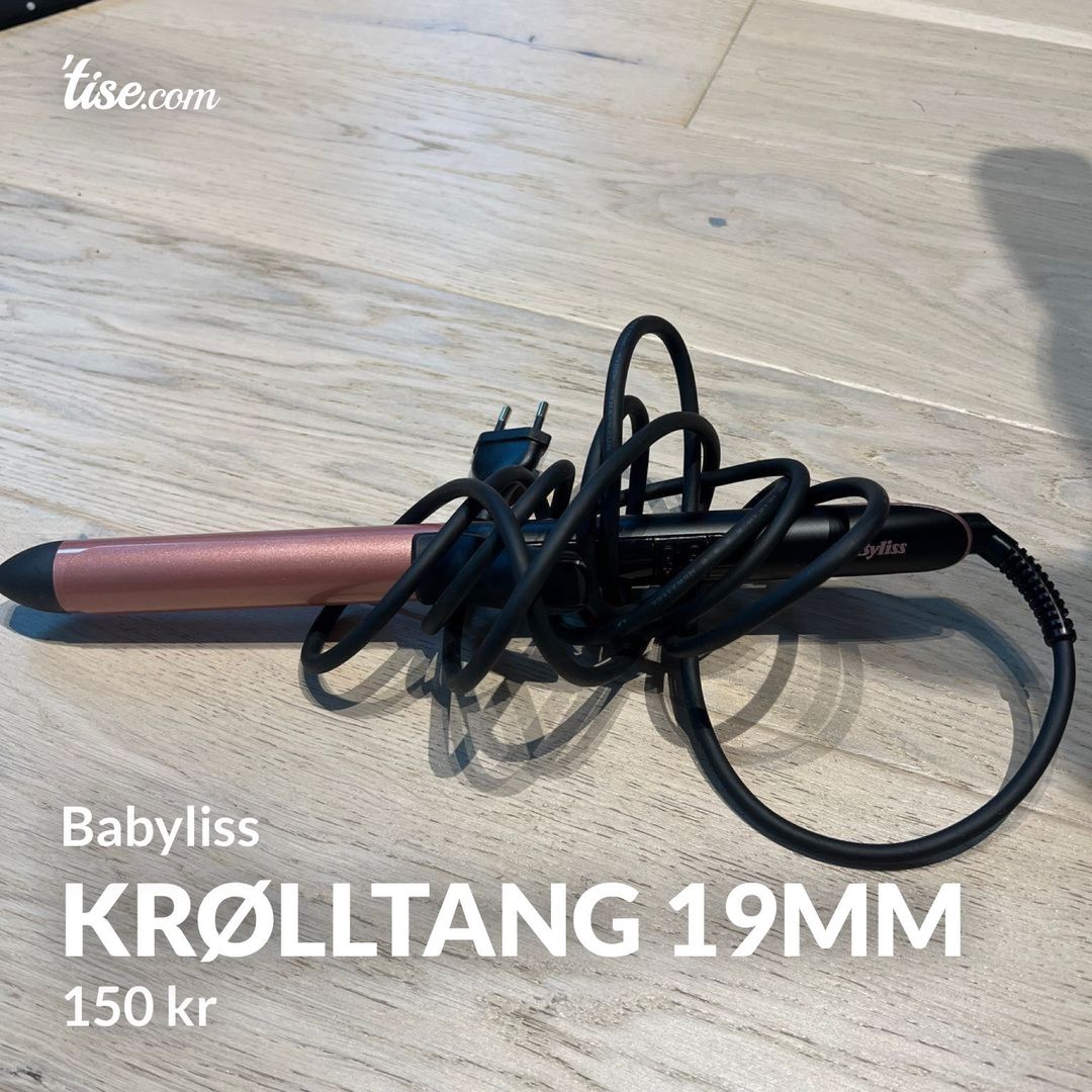 Krølltang 19mm