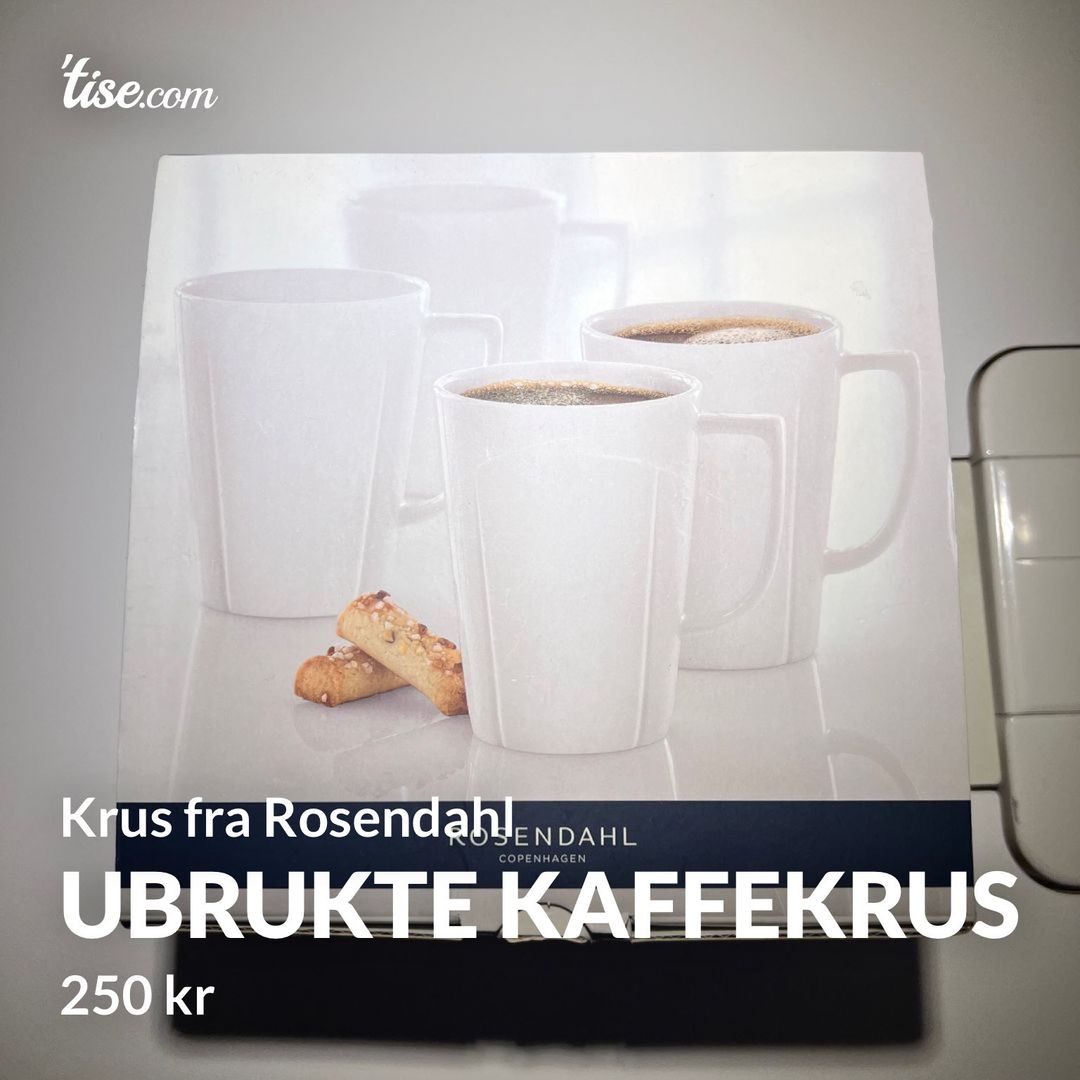 Ubrukte Kaffekrus