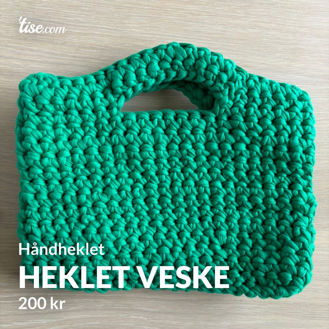 Heklet veske