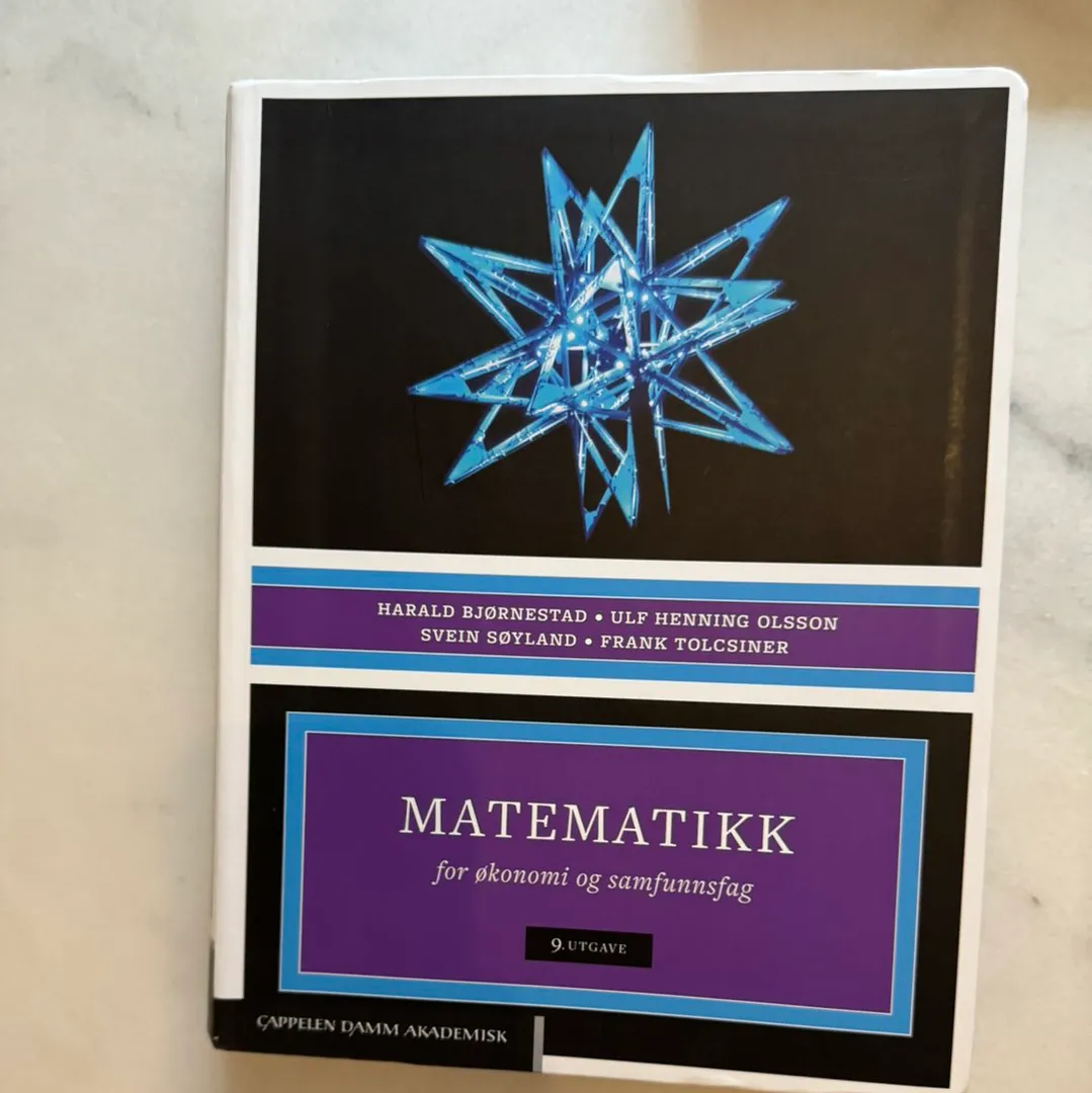 Matematikk for øk