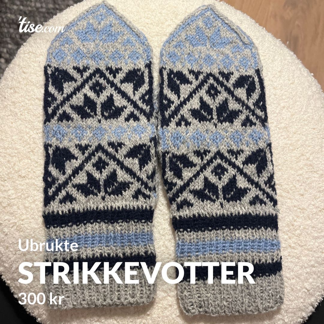 Strikkevotter