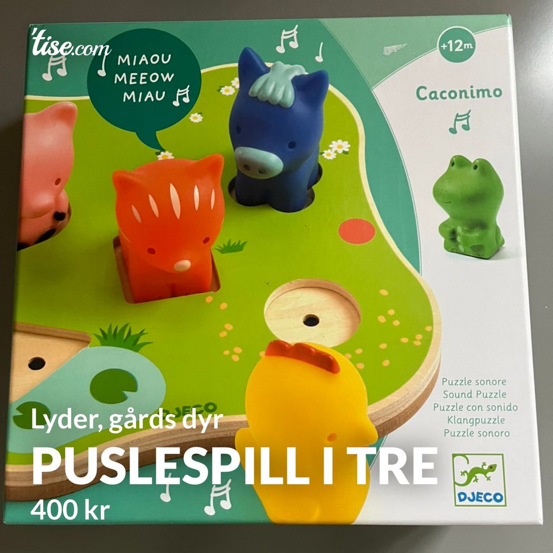 Puslespill i tre