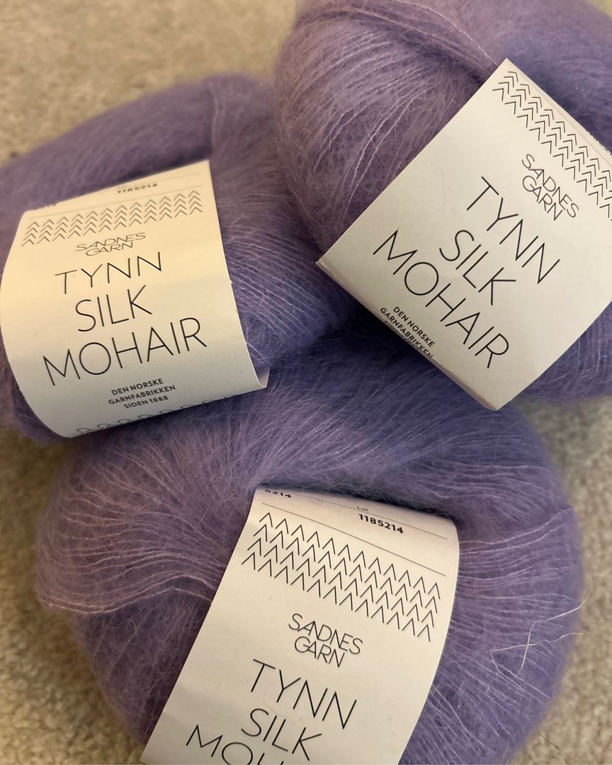 Tynn silk mohair