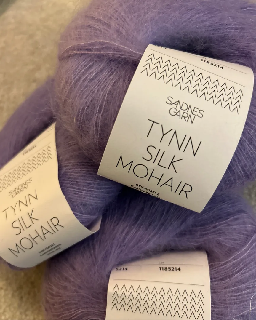 Tynn silk mohair