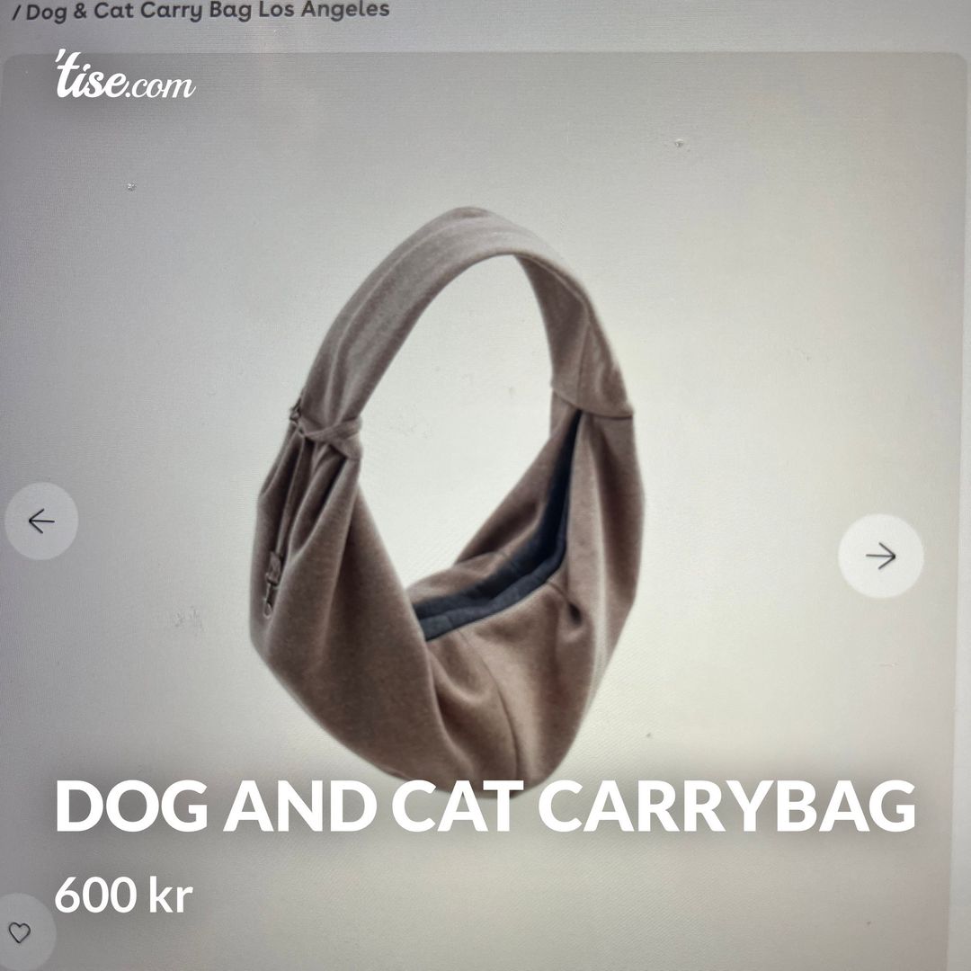 Dog and cat carrybag