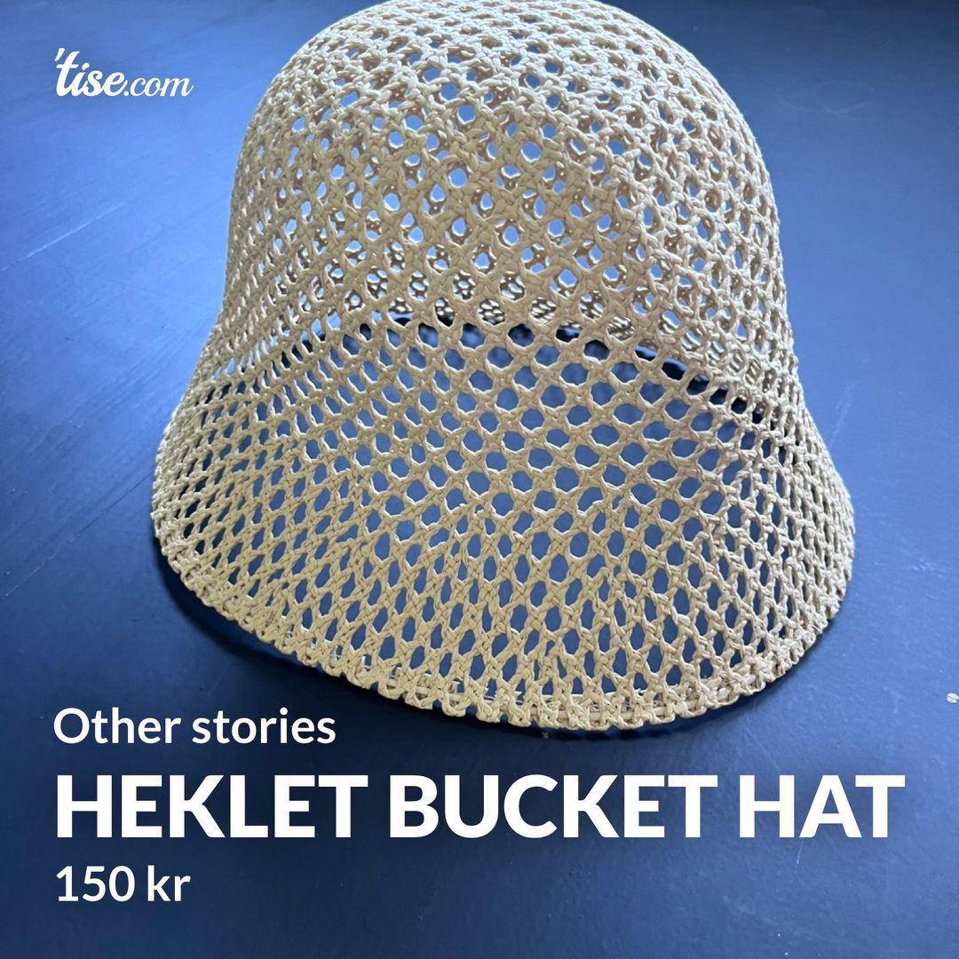 Heklet Bucket hat